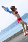 bikini_top ocean oriyama_miyu shirt_lift shorts swimsuit tshirt vjy_95 rating:Safe score:0 user:nil!