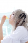 cosplay dress hair_ribbons jigoku_yuugi kasugano_sora silver_hair yosuga_no_sora rating:Safe score:1 user:nil!