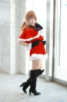 blonde_hair boots cosplay dress gloves original reco santa_costume shawl thigh_boots thighhighs twintails zettai_ryouiki rating:Safe score:0 user:nil!