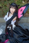 akitsu_honoka akuseru_warudo antennae corset cosplay elbow_gloves gloves hairband kuroyukihime long_skirt skirt wings rating:Safe score:0 user:pixymisa