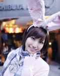 animal_ears blouse bunny_ears cardigan mimi_girls scarf school_uniform tokky rating:Safe score:2 user:nil!