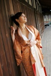 bikini_top cleavage kimono morooka_manami open_clothes swimsuit rating:Safe score:0 user:nil!