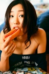 bed hotdog keep_out kurahashi_sayuri tshirt rating:Safe score:0 user:nil!