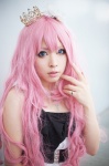 cosplay dress megurine_luka pink_hair tagme_song tiara vocaloid yuito rating:Safe score:4 user:nil!