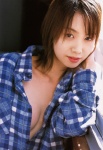 cleavage flannel_shirt hasegawa_emi open_clothes rating:Safe score:0 user:nil!