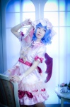 blue_hair cosplay dress hat maropapi remilia_scarlet touhou touhou_ningyou_fuminori_shirizu_2 wings rating:Safe score:0 user:nil!