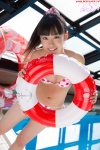 bikini cleavage nishino_koharu ponytail pool side-tie_bikini swimsuit rating:Safe score:0 user:nil!