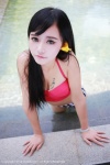 bikini_top cleavage pool shorts swimsuit toro_(ii) wet xiuren_153 rating:Safe score:2 user:nil!