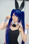 animal_ears bunny_ears cosplay itsuki_akira leotard multi-colored_hair panty_&_stocking_with_garterbelt stocking_(psg) twintails rating:Safe score:2 user:nil!