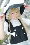 apron blonde_hair blouse braid cosplay hazuki_minami kirisame_marisa tank_top touhou witch_hat rating:Safe score:0 user:nil!