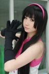 akiyama_mio cosplay dress gloves hairband k-on! makise_anji rating:Safe score:2 user:nil!