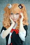 blonde_hair blouse cardigan choco choker cosplay danganronpa enoshima_junko twintails rating:Safe score:1 user:nil!