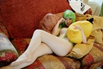 bodysuit cc cheese-kun code_geass cosplay green_hair mosaic_kakera pantyhose tatsuki rating:Safe score:7 user:nil!