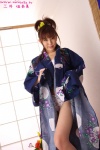 bikini honami_mitsui open_clothes ponytail swimsuit yukata rating:Safe score:0 user:nil!