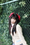 blazer blouse cosplay hairbow jinno_hikari kamui_arisa makai_tenshi_djibril pleated_skirt school_uniform skirt twintails rating:Safe score:0 user:nil!