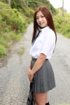 blouse dgc_0987 kneesocks pleated_skirt sayama_ayaka school_uniform skirt rating:Safe score:0 user:nil!