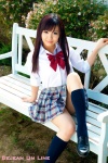 blouse kneesocks kuroda_mayuka pleated_skirt school_uniform skirt rating:Safe score:0 user:nil!