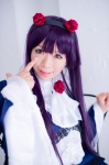 blouse cosplay gokou_ruri hairband mashiro_yuki miniskirt ore_no_imouto_ga_konna_ni_kawaii_wake_ga_nai purple_hair shawl skirt rating:Safe score:0 user:nil!