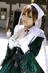 bonnet cosplay dress rozen_maiden shinki suiseiseki rating:Safe score:0 user:Log