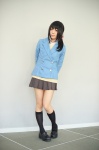 asaka_kiyo blazer blouse cosplay hakuouki hakuouki_zuisouroku_twin_pack kneehighs pleated_skirt ponytail school_uniform skirt sweater yukimura_chizuru rating:Safe score:2 user:nil!
