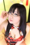 chiyoko_6 chocoball cleavage cosplay glasses original qipao rating:Safe score:0 user:nil!