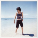 a_piacere beach shorts tank_top ueno_juri rating:Safe score:0 user:nil!