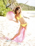 beach bikini niwa_mikiho ocean side-tie_bikini swimsuit tropical_rainbow rating:Safe score:0 user:nil!