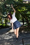 blouse hoshino_maori pleated_skirt school_uniform skirt socks rating:Safe score:0 user:nil!