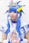 aoki_reika blue_hair choker cosplay crown cure_beauty dress nono_(cosplayer) pretty_cure smile_precure! rating:Safe score:0 user:pixymisa