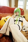 bodysuit cc cheese-kun code_geass cosplay green_hair jumpsuit mosaic_kakera pantyhose tatsuki rating:Safe score:1 user:nil!