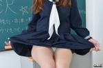 4k-star_251 panties pleated_skirt sailor_uniform school_uniform shirasawa_marina skirt skirt_lift rating:Safe score:3 user:nil!