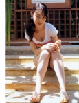 akiyama_rina ponytail sandals shorts tshirt rating:Safe score:1 user:nil!