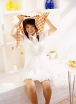 apron blouse dgc_0073 fujimori_mayu hairband jumper open_clothes waitress waitress_uniform rating:Safe score:0 user:nil!