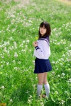 kneesocks niimi_nanako pleated_skirt sailor_uniform school_uniform skirt rating:Safe score:0 user:nil!