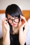 chemise chino glasses lingerie looking_over_glasses rating:Safe score:0 user:pixymisa