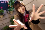 blazer blouse ponytail school_uniform sweater yamaguchi_hikari rating:Safe score:0 user:nil!