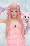 aka cosplay dress fingerless_gloves gloves original pink_hair twintails rating:Safe score:0 user:nil!