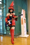 boots bra cleavage cosplay dress guilty_gear guitar i-no maroko witch_hat rating:Safe score:0 user:nil!
