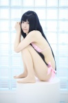 bikini cosplay inu_boku_secret_service mashiro_ayaki shirakiin_ririchiyo side-tie_bikini swimsuit rating:Safe score:3 user:nil!