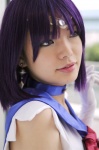 bishoujo_senshi_sailor_moon cosplay gloves namada purple_hair sailor_saturn sailor_uniform school_uniform tomoe_hotaru rating:Safe score:1 user:nil!
