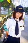 blouse dgc_0906 miniskirt police_hat police_uniform policewoman shimizu_yuko skirt tie rating:Safe score:0 user:nil!