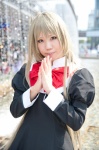 blonde_hair bow cosplay dress miyanokouji_mizuho otome_wa_boku_ni_koishiteru yae_maiko rating:Safe score:0 user:pixymisa