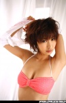 bed bikini_top cleavage ookubo_mariko shirt_lift swimsuit tshirt rating:Safe score:0 user:nil!