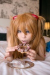 bed bra cosplay hair_pods my_life_didn't_please_me_so_i_created_my_life neon_genesis_evangelion rat_sakura red_hair soryu_asuka_langley twintails rating:Safe score:0 user:nil!