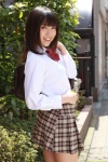 blouse bookbag dgc_0863 itou_haruka pleated_skirt school_uniform skirt rating:Safe score:0 user:nil!