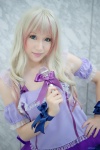 armband cosplay dress macross macross_frontier microphone multi-colored_hair sheryl_nome wakame rating:Safe score:0 user:nil!