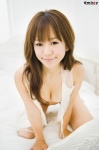 ando_seiko bed bikini cleavage misty_303 open_clothes sleeveless_blouse swimsuit rating:Safe score:0 user:nil!