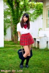 blouse bookbag kneesocks pleated_skirt school_uniform shirasaki_honoka skirt rating:Safe score:0 user:nil!