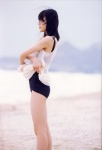 beach dress dress_lift maimi one-piece_swimsuit swimsuit yajima_maimi rating:Safe score:1 user:nil!