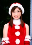 costume detached_sleeves ogura_yuuko santa_costume stocking_cap rating:Safe score:0 user:nil!